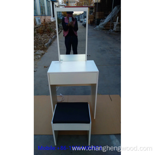 Hot Selling cheap dresser or dressing table with a drawer